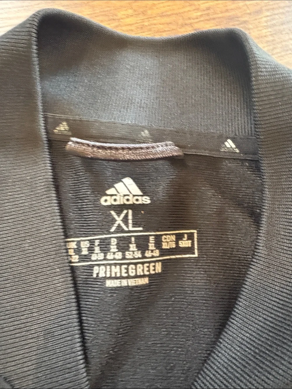 adidas Black Track Jacket with White Stripes
